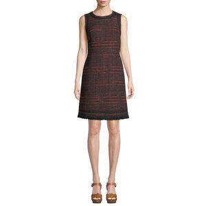 Kate Spade Multi Tweed Fringe Dress